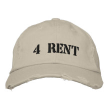 4 rent embroidered hats