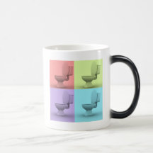 4 Toilets Mug
