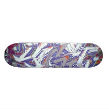 4get Abstract Graffiti Wall Skateboards