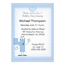 4th Birthday Party Invitations