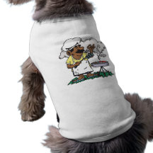 4th Of July Barbeque Pet Tee Shirt
