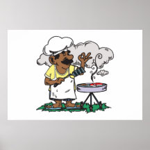 4th Of July Barbeque Poster