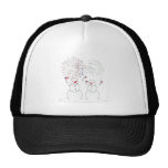 4th of july crafts mesh hats