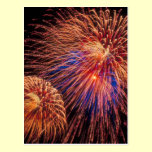 4th of July Fireworks postcards