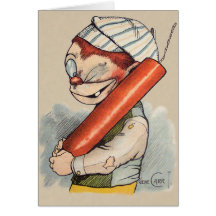 4th of July Gene Carr Illustration Card