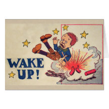 4th of July Gene Carr Illustration Greeting Cards