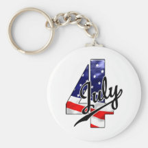 4th of July Keychains