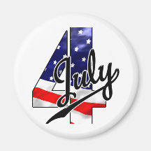 4th of July Magnets