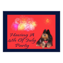 4th Of July Party Invitation