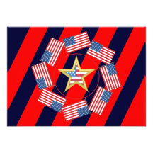 4th of July Party Invitations
