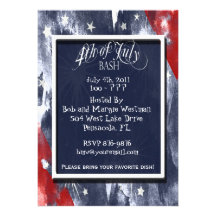 4th of July Party Invitations