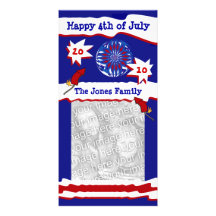 4th of July Photocard Photo Card