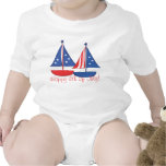 4th of July Sailboats Tshirt