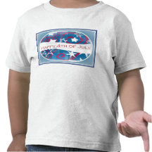 4th of July T-Shirt for Toddlers