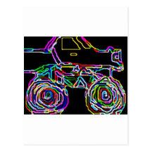 4x4  Ride Post Cards