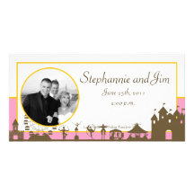 4x8 Engagement Photo Announcement Carnival Photo Cards