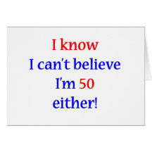 50 Either Greeting Card
