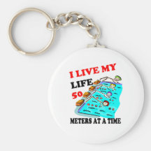 50 metres at a time key chains