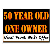 50 Year Old, One Owner - Needs Parts, Make Offer Post Card