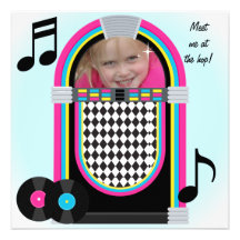 50s Hop Birthday Invitation