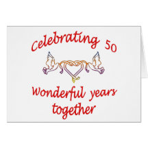50th. ANNIVERSARY Greeting Cards