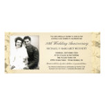 50th Anniversary Invitations - Victorian Floral