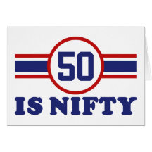 50th Birthday Card