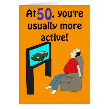 50th Birthday card