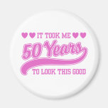 50th Birthday Fridge Magnet