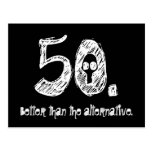 50th Birthday Gag Gift Postcard