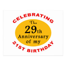 50th Birthday Gag Gifts Postcard
