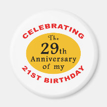 50th Birthday Gag Gifts Refrigerator Magnets