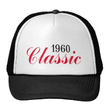 50th birthday gifts, 1960 Classic! Mesh Hats