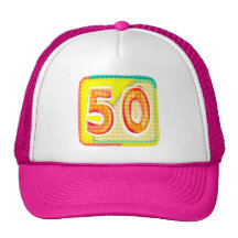 50th Birthday Gifts Hat