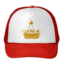 50th Birthday Gifts Hat