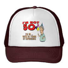 50th Birthday Gifts Mesh Hats