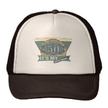 50th Birthday Gifts Trucker Hat
