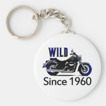 50th Birthday Keychain