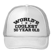 50th Birthday Mesh Hats