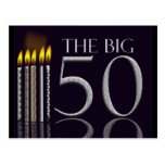 50th Birthday Postcard Invitation - Customised