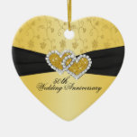 50th Wedding Anniversary Keepsake Ornament