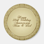 50th Wedding Anniversary Magnet