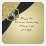50th Wedding Anniversary Sticker