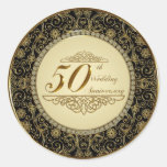 50th Wedding Anniversary Sticker