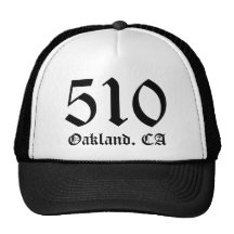 "510" Oakland, CA Hat