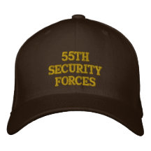 55TH SECURITY FORCES BASEBALL CAP
