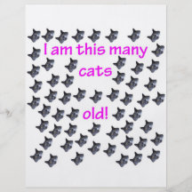 57 Cat Heads Old Full Color Flyer