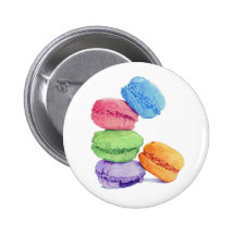 5 Macarons Button