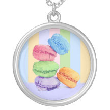 5 Macaroons stripes Necklace