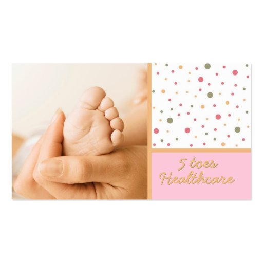 5 Toes Business Card